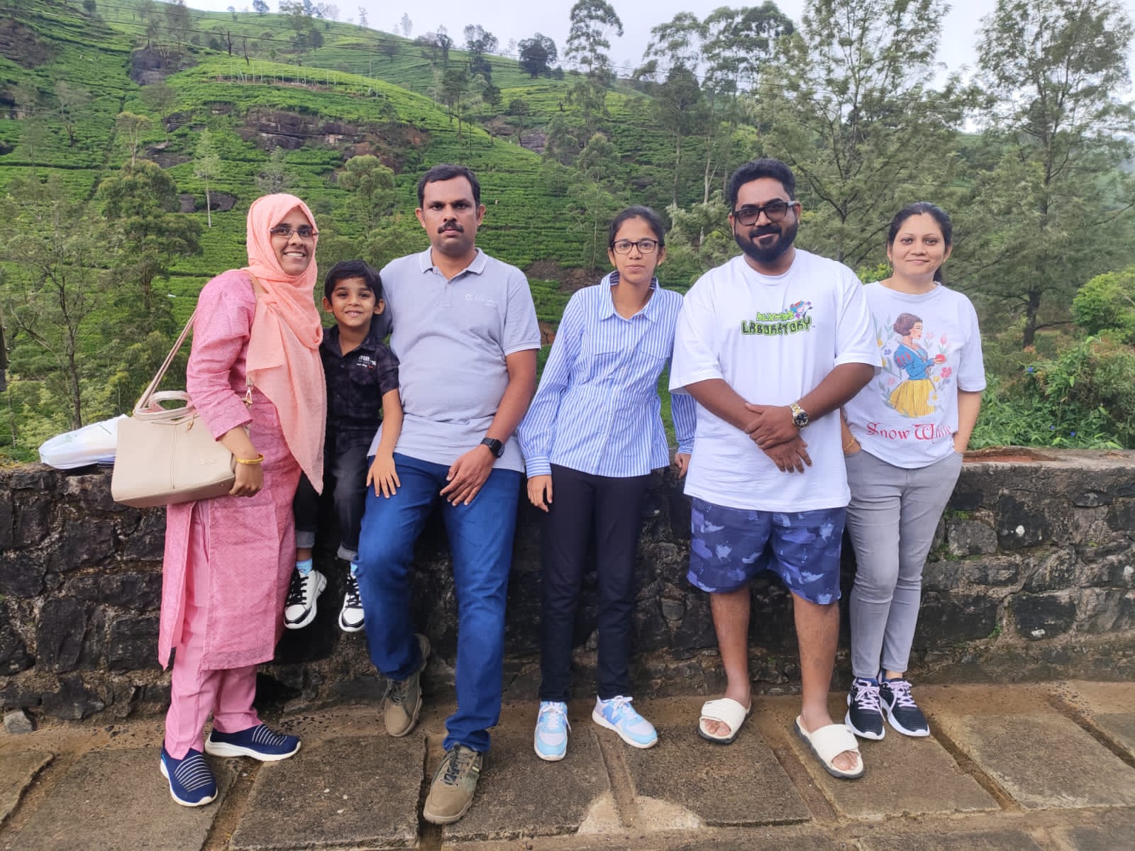 Nuwara Eliya trip with Mr Sahul and family